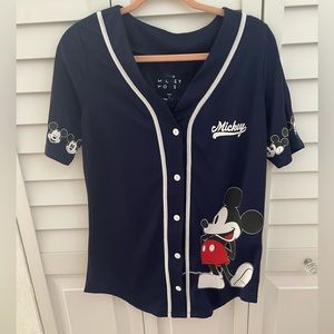 Disney Mickey Baseball Jersey - Large